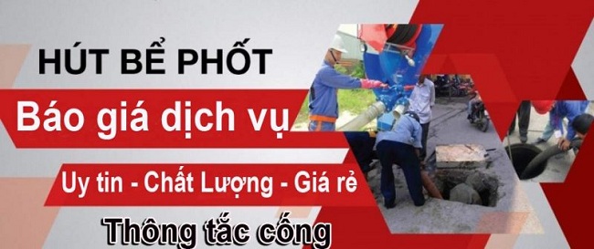 hút bể phốt tại hưng yên