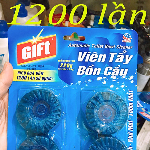 Viên tẩy bồn cầu gift