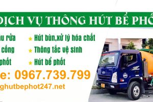 Dịch vụ hút bể phốt tại Bắc Giang giá rẻ – uy tín số 1