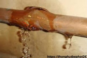 Cách xử lý đường ống nước đóng cặn triệt để – hiệu quả